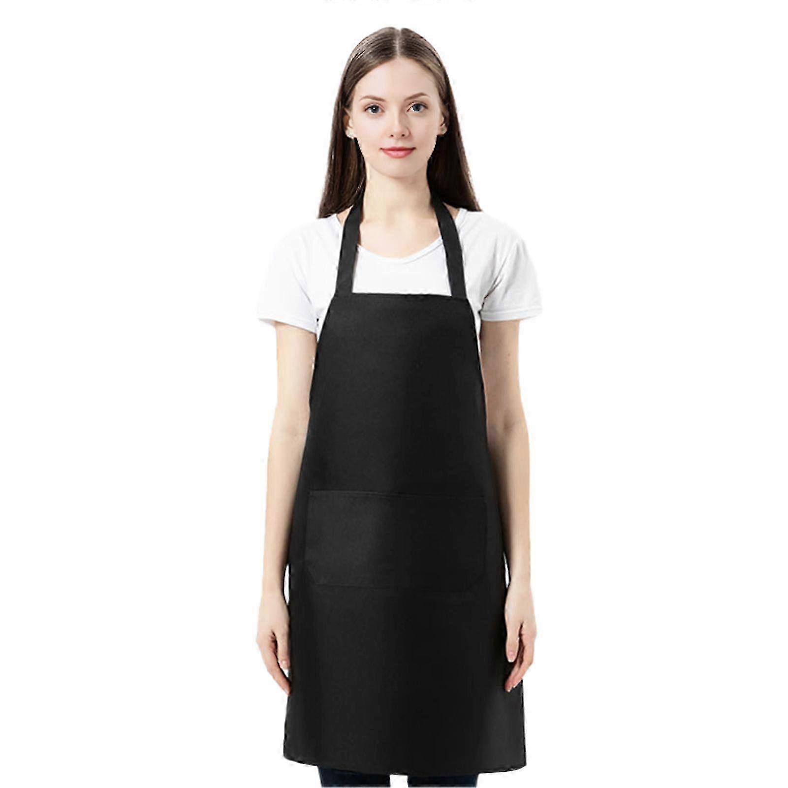 Wrinkle Resistant Adjustable Back Lace Apron