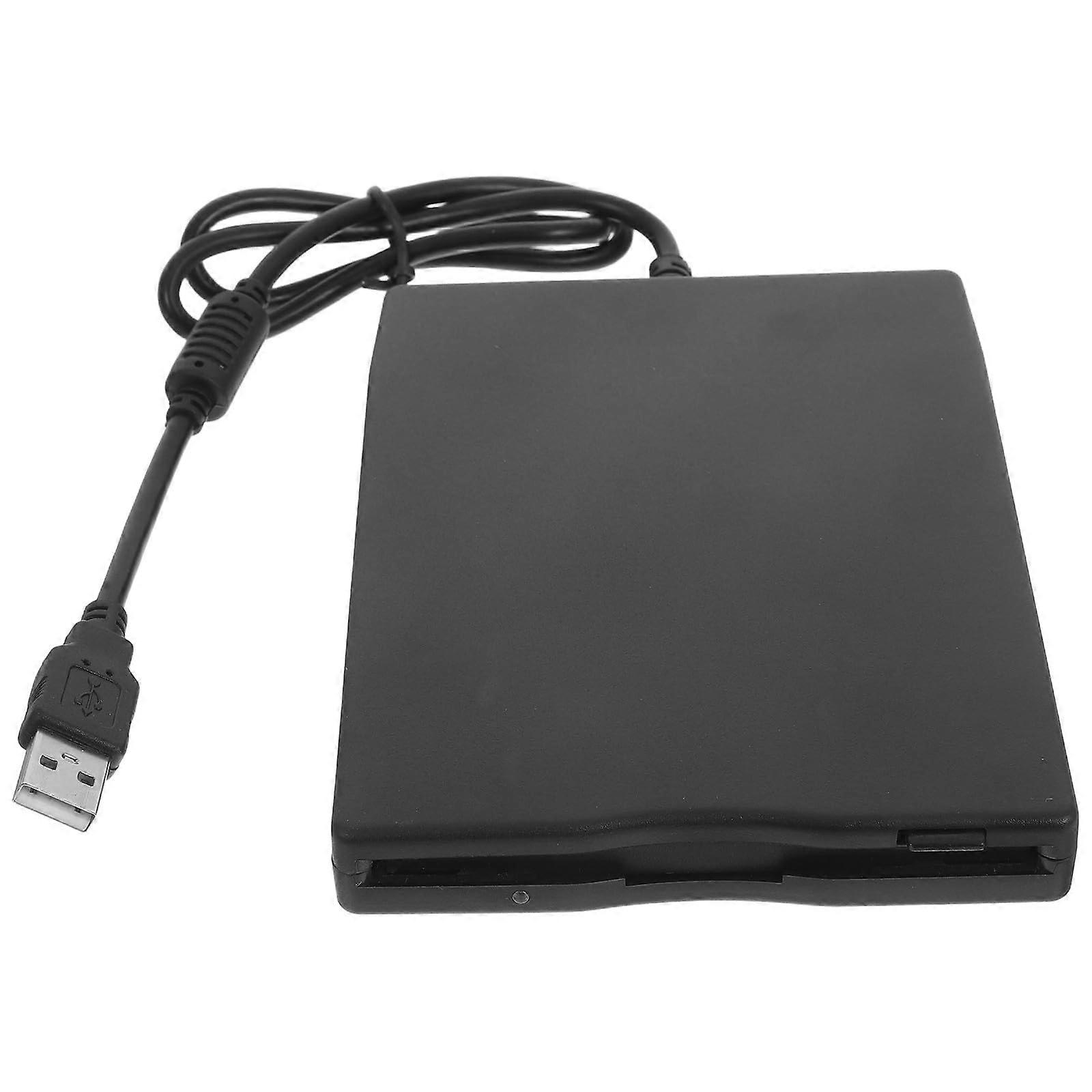 External Floppy Disk Drive USB 3.5 Inch Plug and Play Reader for Laptop PC  Speed Data Transfer