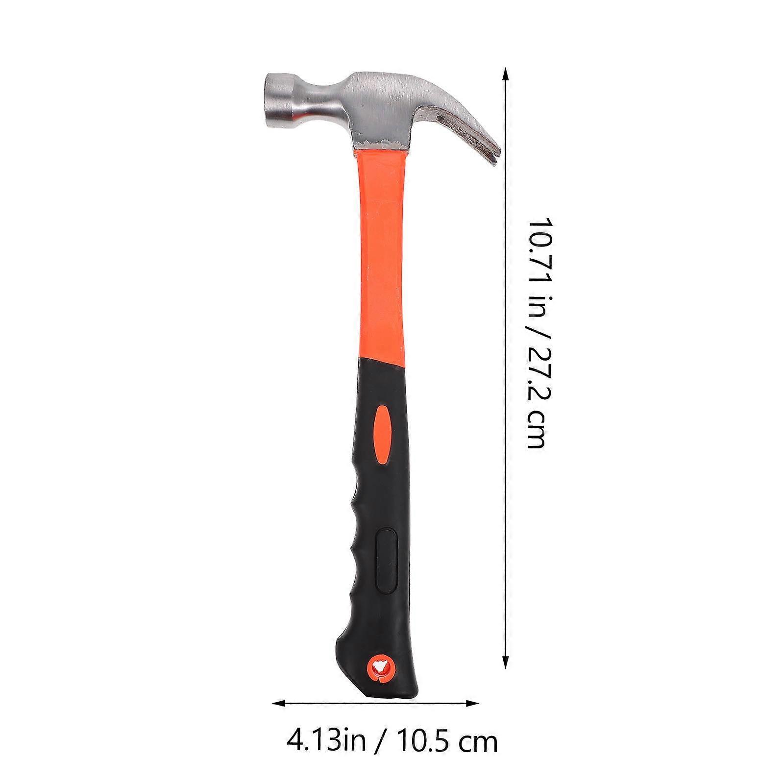 Plastic Handle Hammer Hammer for Nail Pulling Black Durable