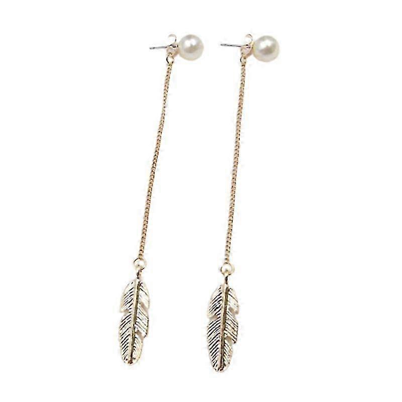 Drop Earring Exquisite Creative Leaf Design Dangle Earing compatible with Girl