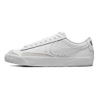 Nike Blazer Leder Low Top Skateboardschuhe Weiß Unisex DA4074-110