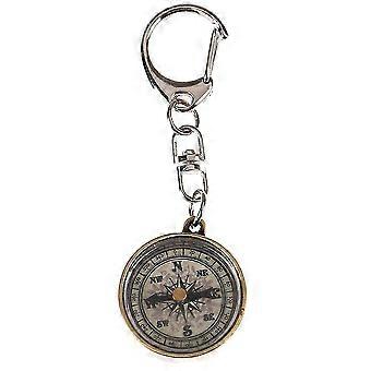 Boussole de poche mini robuste en alliage de zinc