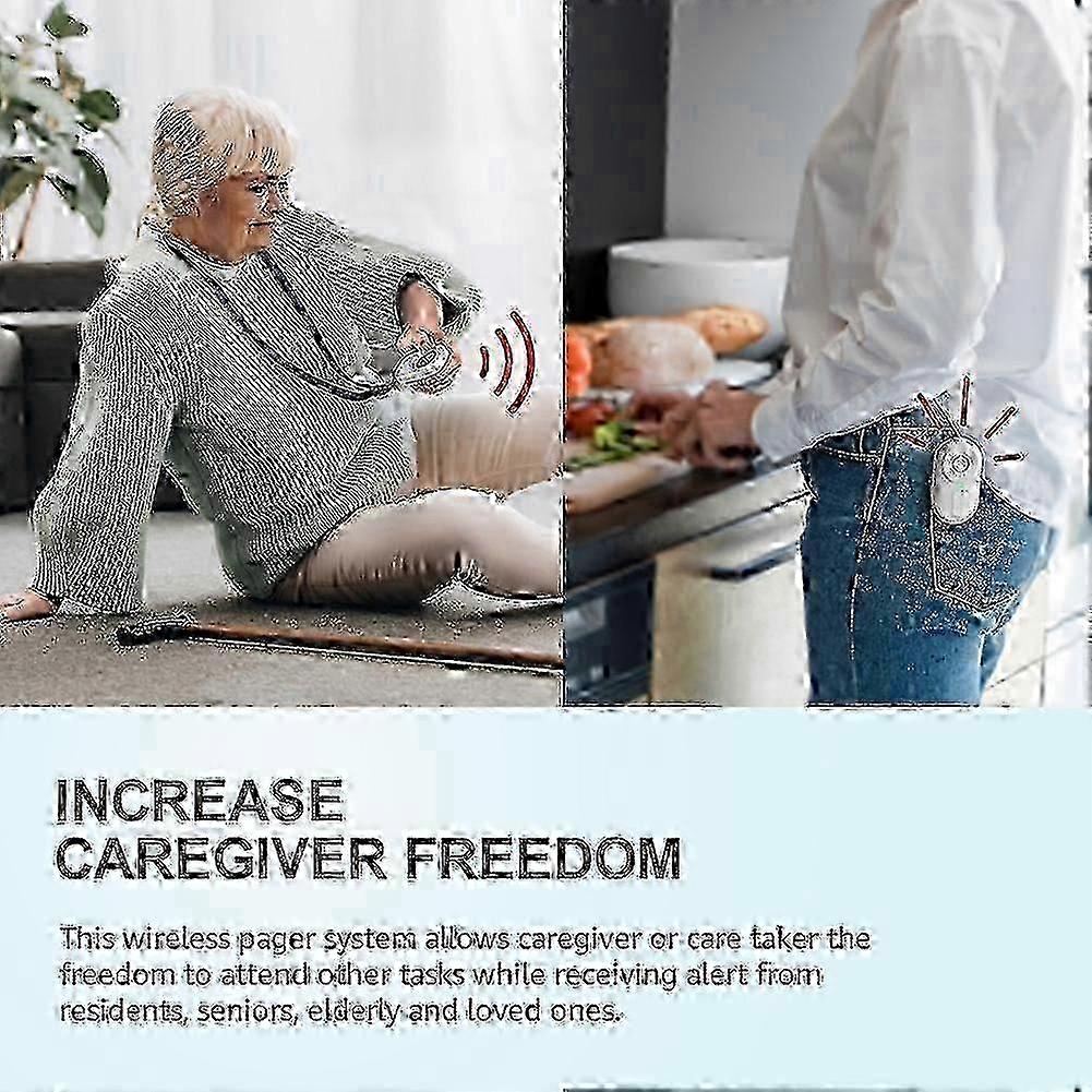 Wireless Nurse Call Buttons compatible with Elderly SOS Alert System XCO