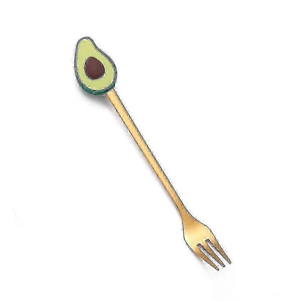 Integrated Stainless Steel Dessert Fork