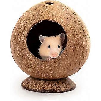 Small Animal Cage Habitat Decoration & Hideout House for Gerbils, Rats & Hamsters