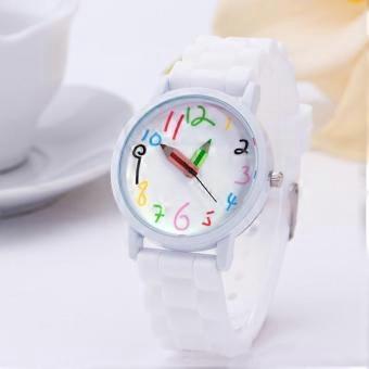 Trendy Unisex For Women Quartz Wristwatches Funique Children Kids Watches Accessories Silicone band Girls Boys