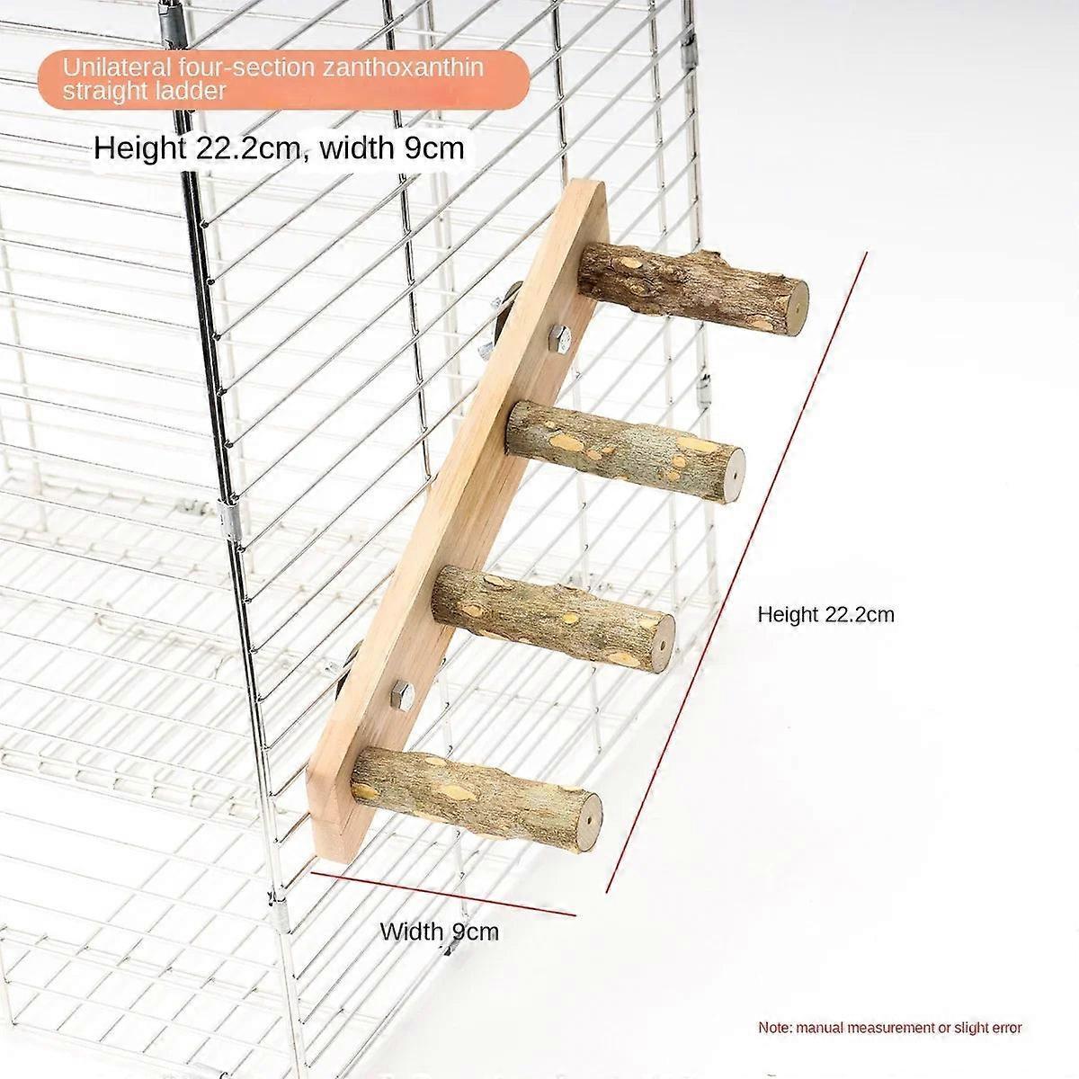 Parrot Activity Ladder Solid Wood 4-8 Steps