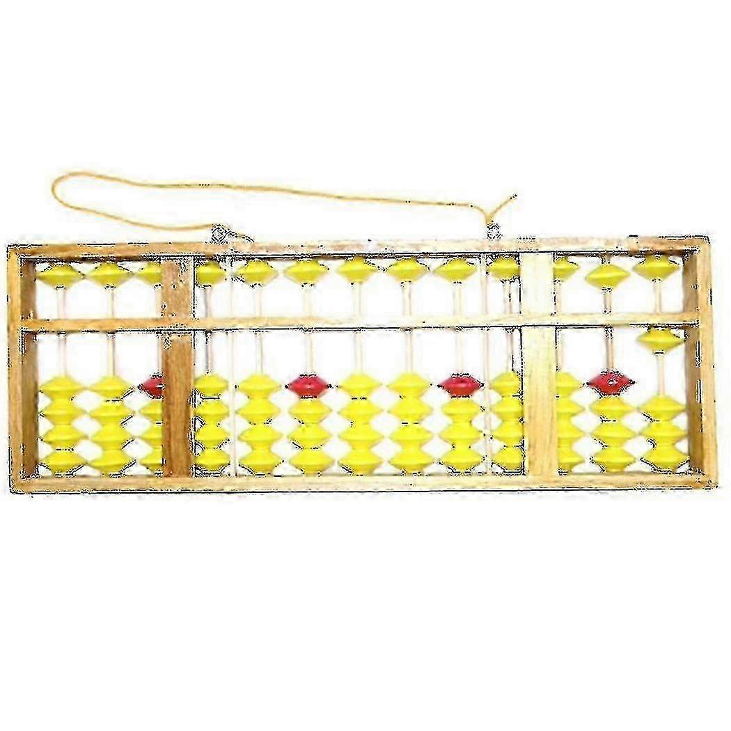 13-Column Maths Abacus Wooden Frame
