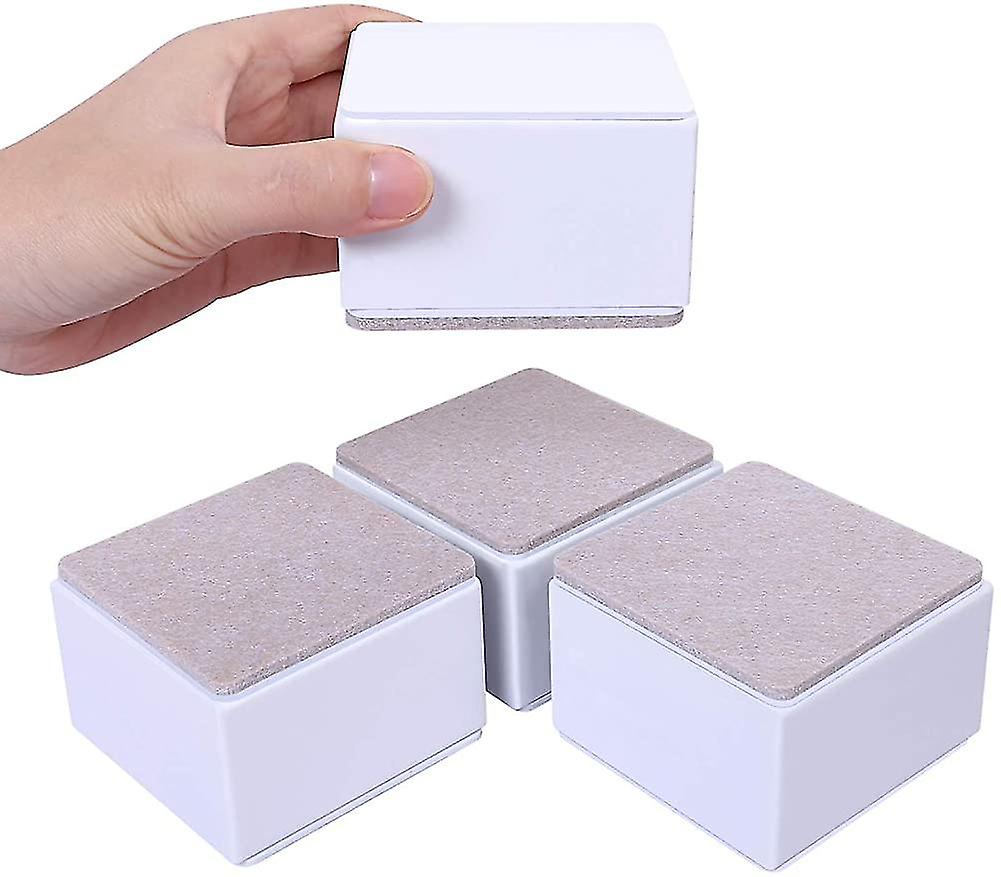 5cm Furniture Risers, 8cm Diameter Bed Risers, Can Raise 5cm For Sofa, Bed
