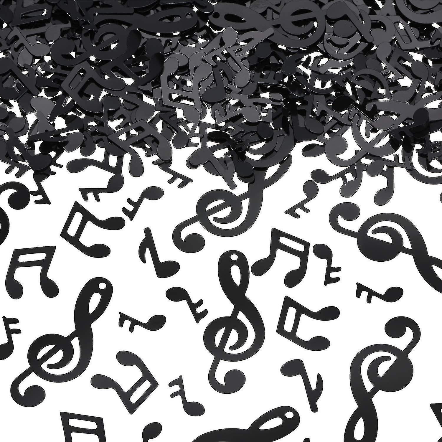 Black Mixed Notes Note Confetti For Music Party Play Party Decorations (3000)