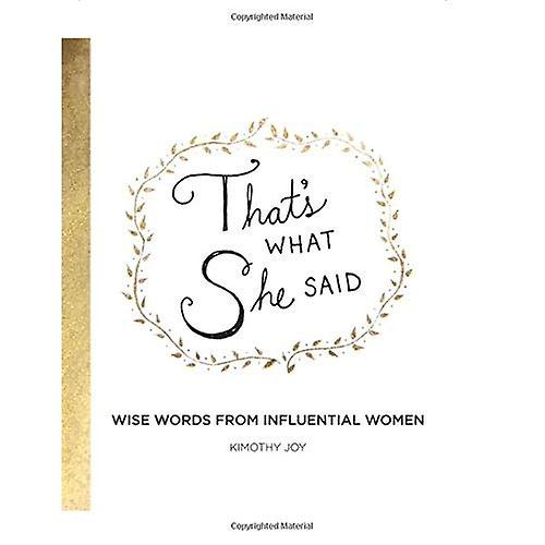 That's What She Said