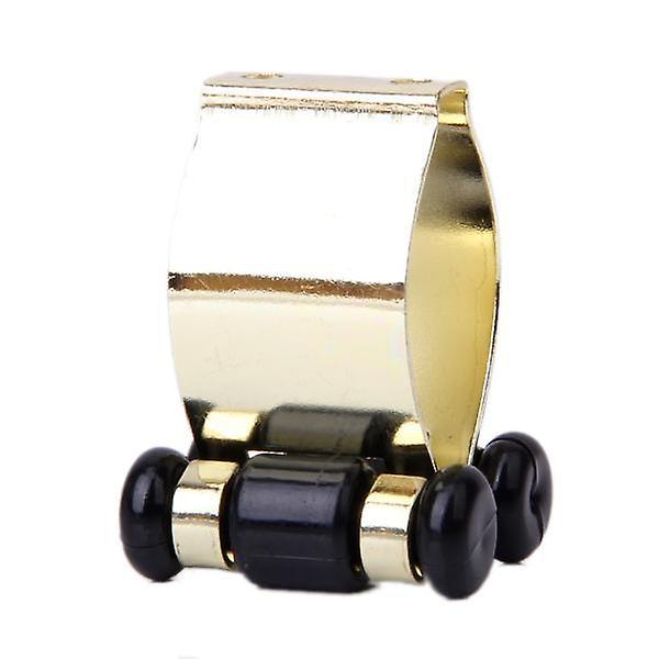 4xPortable Cue Clip for Pool Cue Rack - Golden