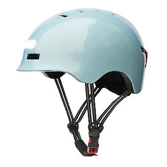 Unisex Bike Helmets with LED Light Breathable E-bike Cycling Helmets for Night Riding