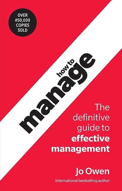 How To Manage by Jo Owen Paperback