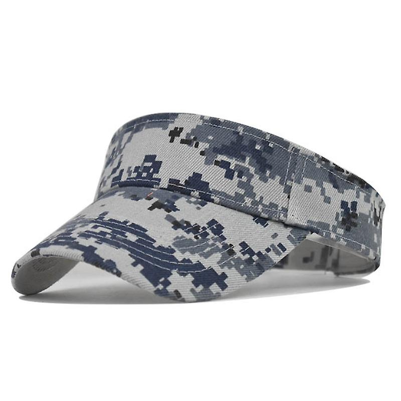 Men's Camouflage Summer Sun Hats Tactical Army Empty Top Visor Cap Wom