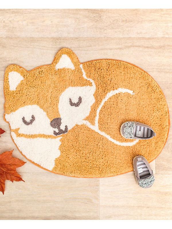 Woodland Fox Floor Rug
