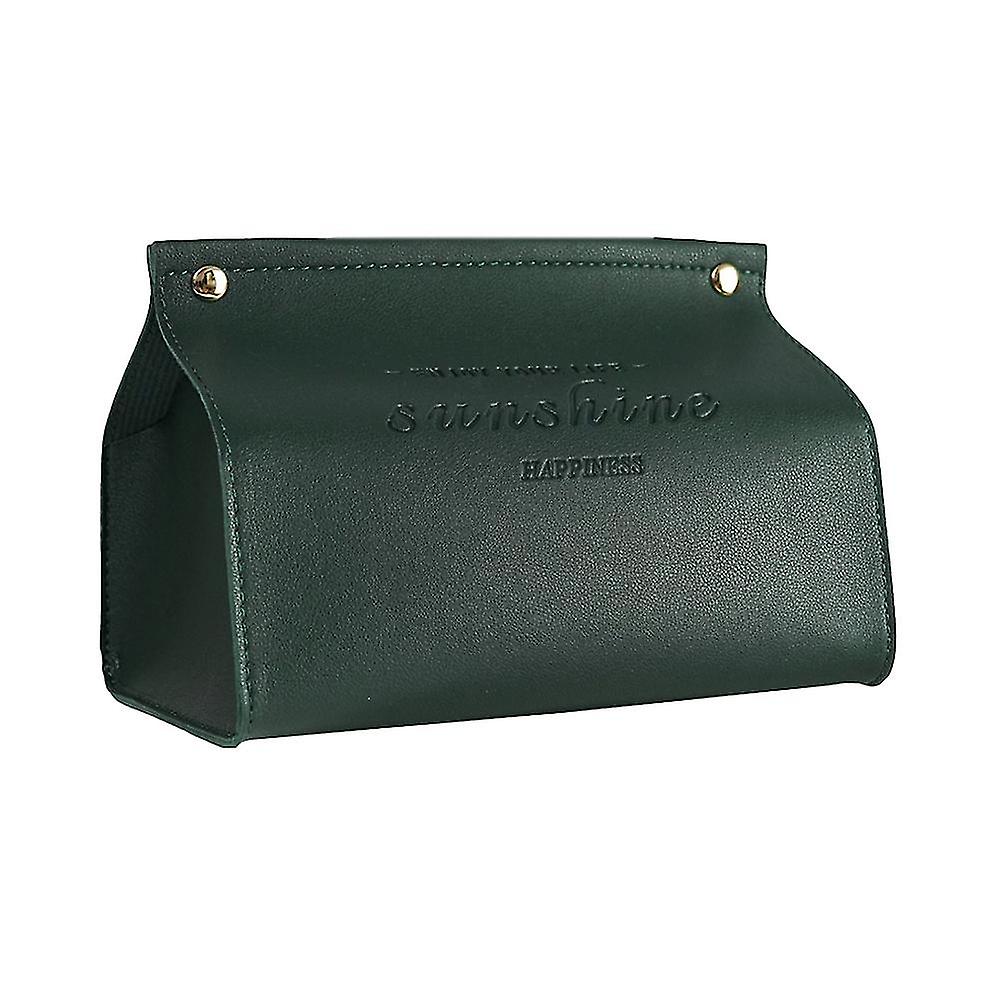 House Decorative Leather Tissue Box Holder