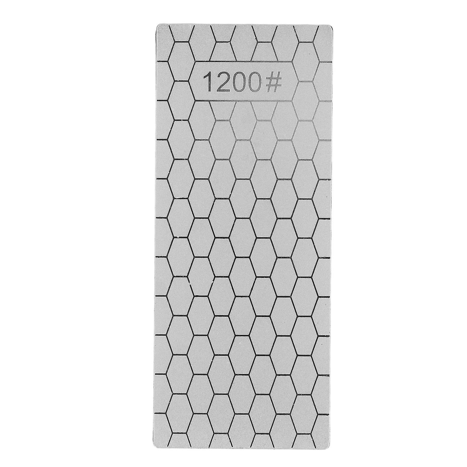 Rectangular Diamond Sharpening Stone, Diamond Knife Sharpening Plate, Whetstone, Grinding Stone, Kitchen Grinding Tool, 1200 Grit