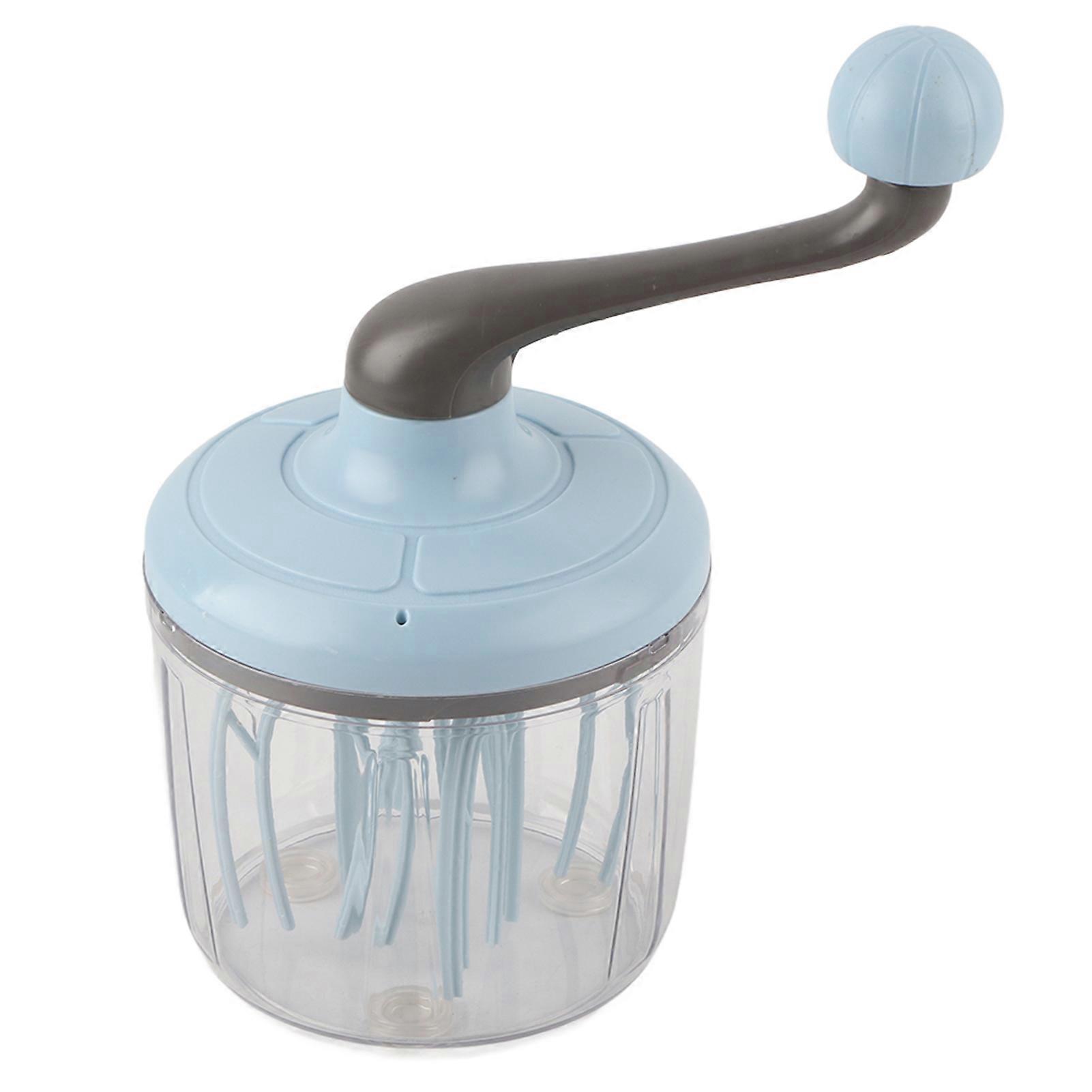 Multifunctional Manual Egg Whisk, Practical Kitchen Utensil, 1100ml