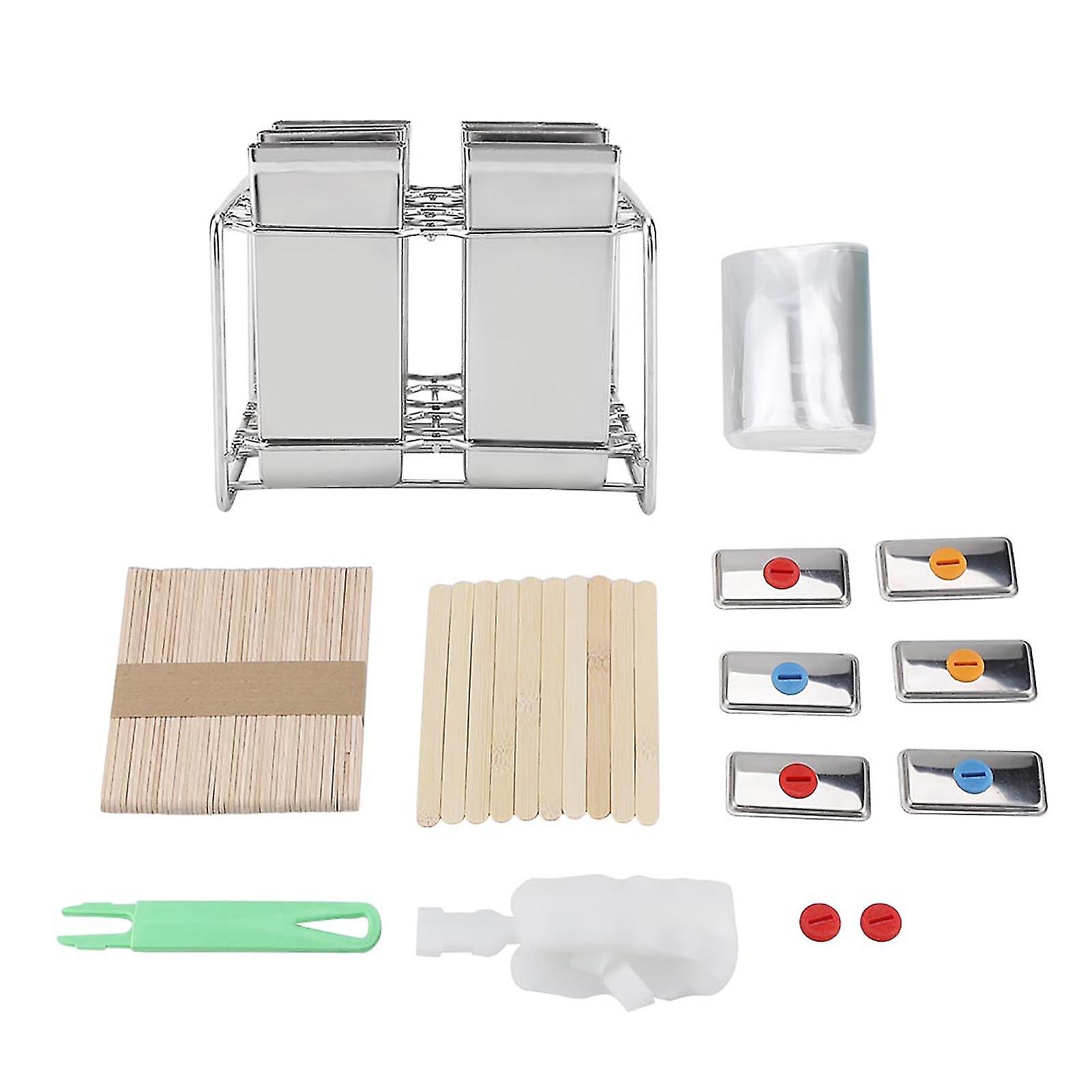 Edelstahlformen Eis Industrielle Heimküche DIY Eis Pop Eis Pop Maker Maker Tool (3 #)