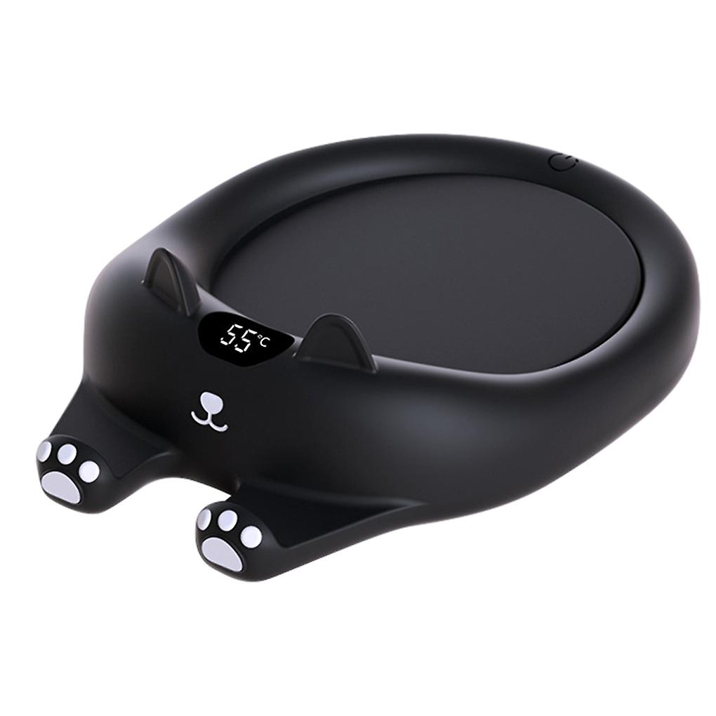 Portable And Safe Cup Heater For Precise Temperature Control Electric Cup Heater Cup Warmer Black US Plug
