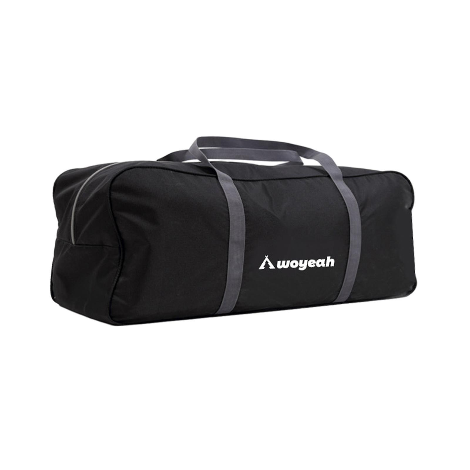 テント収納バッグキャンプ用品収納バッグ狩猟用サバイバルトレッキングMブラック