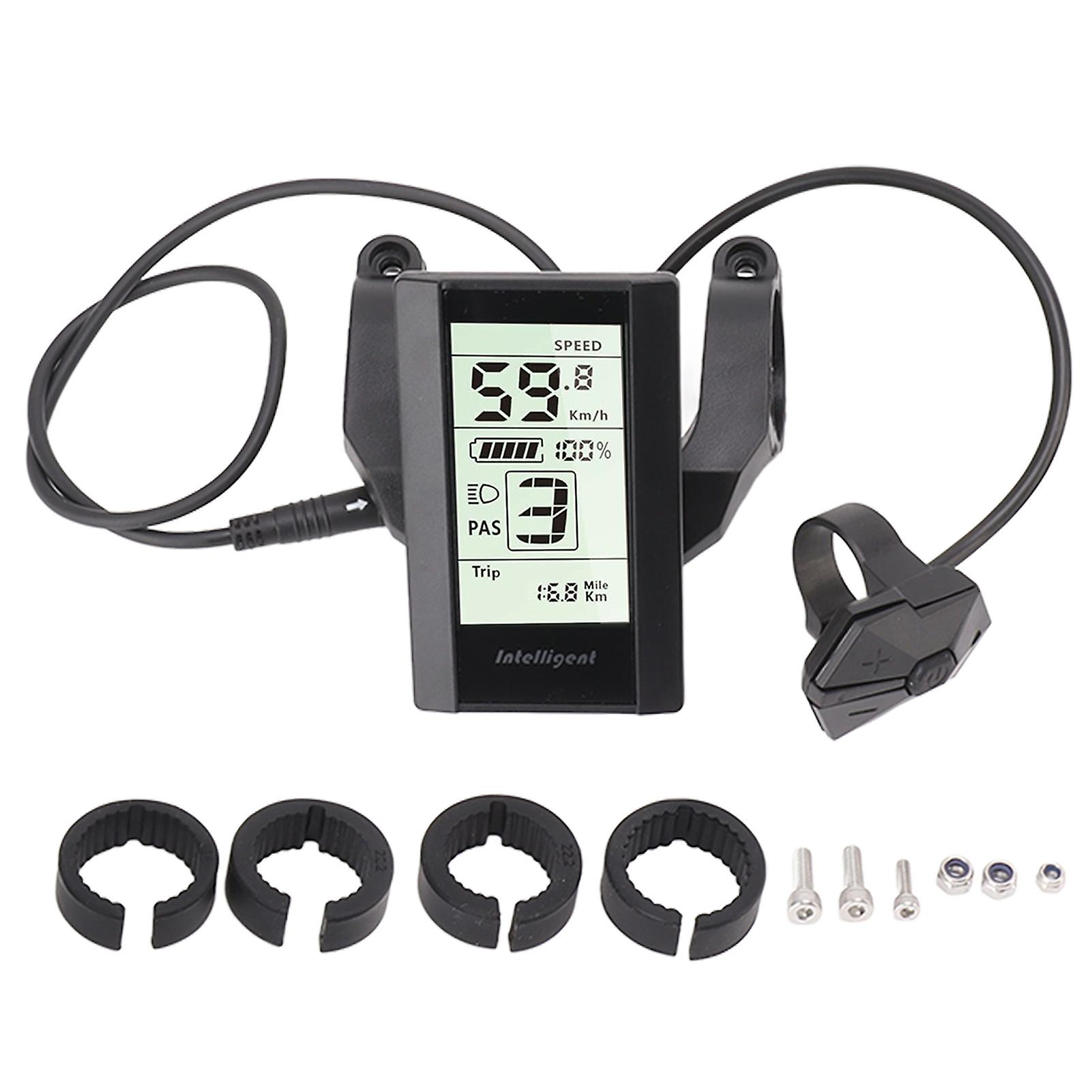 Modern Electronic Odometer, Large Screen Quick Button Operation For Electric Vehicles, 24V 36V 48V 52V Robust Construction Clear Interface, Easy