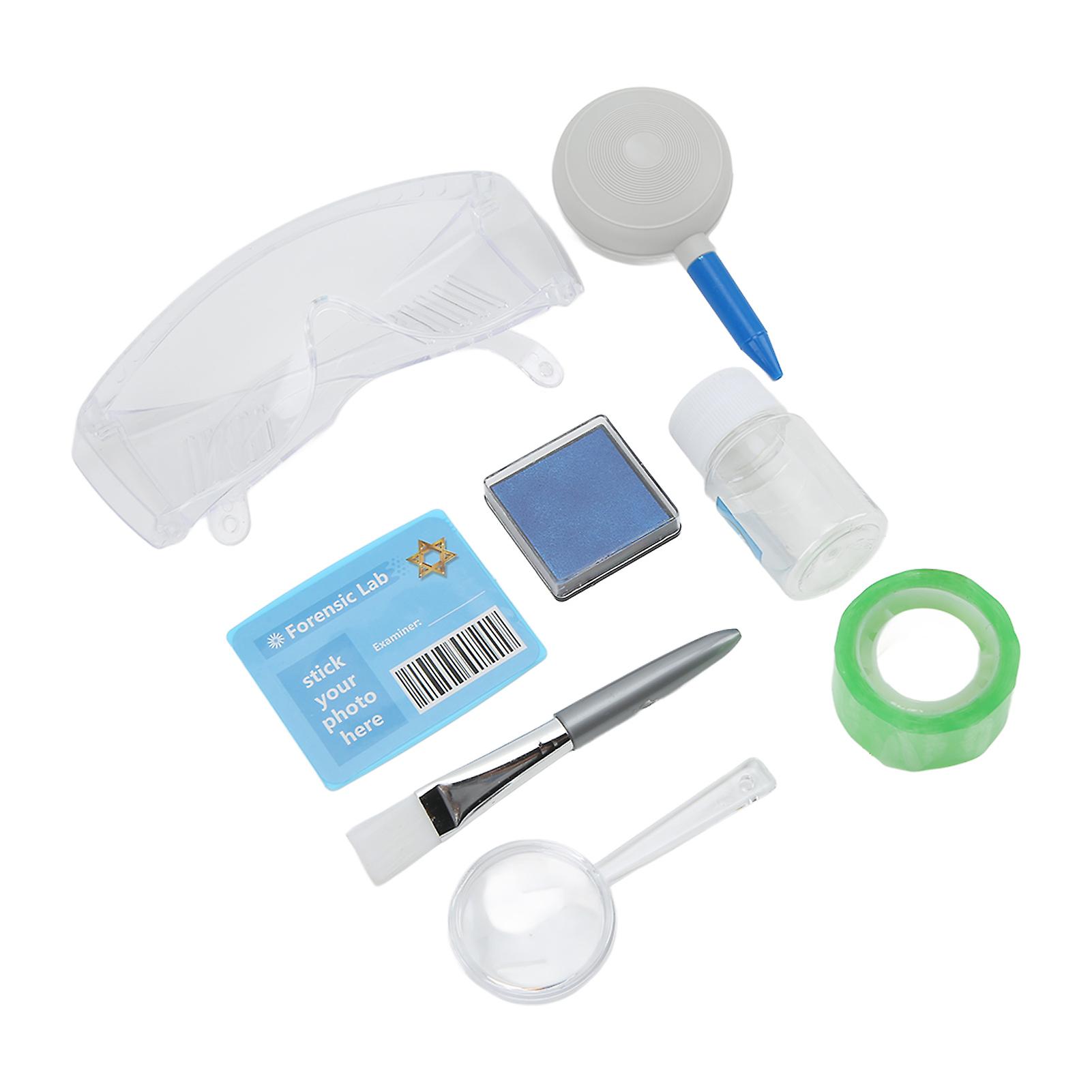 Fingerprint Identification Teaching Aid Durable STEM Fingerprint Scientific Experiment Set for 8+