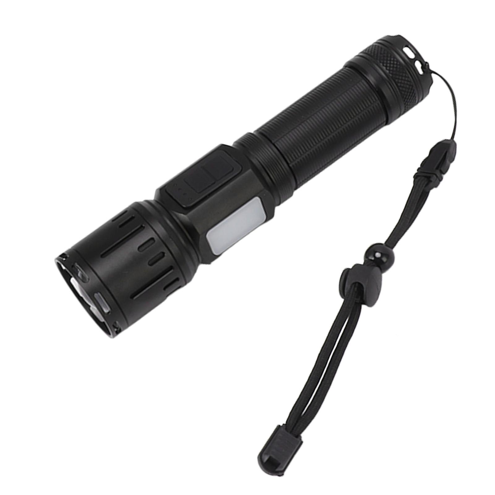 Super Bright Flashlight 7 Modes Waterproof LED Rechargeable Handheld Flashlight for Dog Walking Maintenance 
