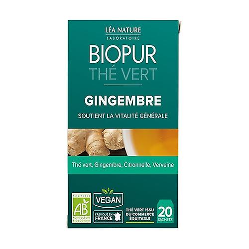 ORGANIC ginger green tea 20 packets