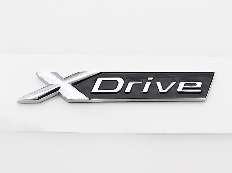 1 pz 3D ABS XDrive Auto Logo Lettera Sticker Posteriore Porta di Coda Bagagliaio Sticker Auto Adesivo Posteriore Decalcomania Styling BM Accessori ...