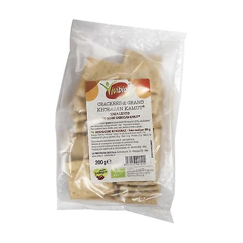 100% yeast-free kamut crackers 200 g