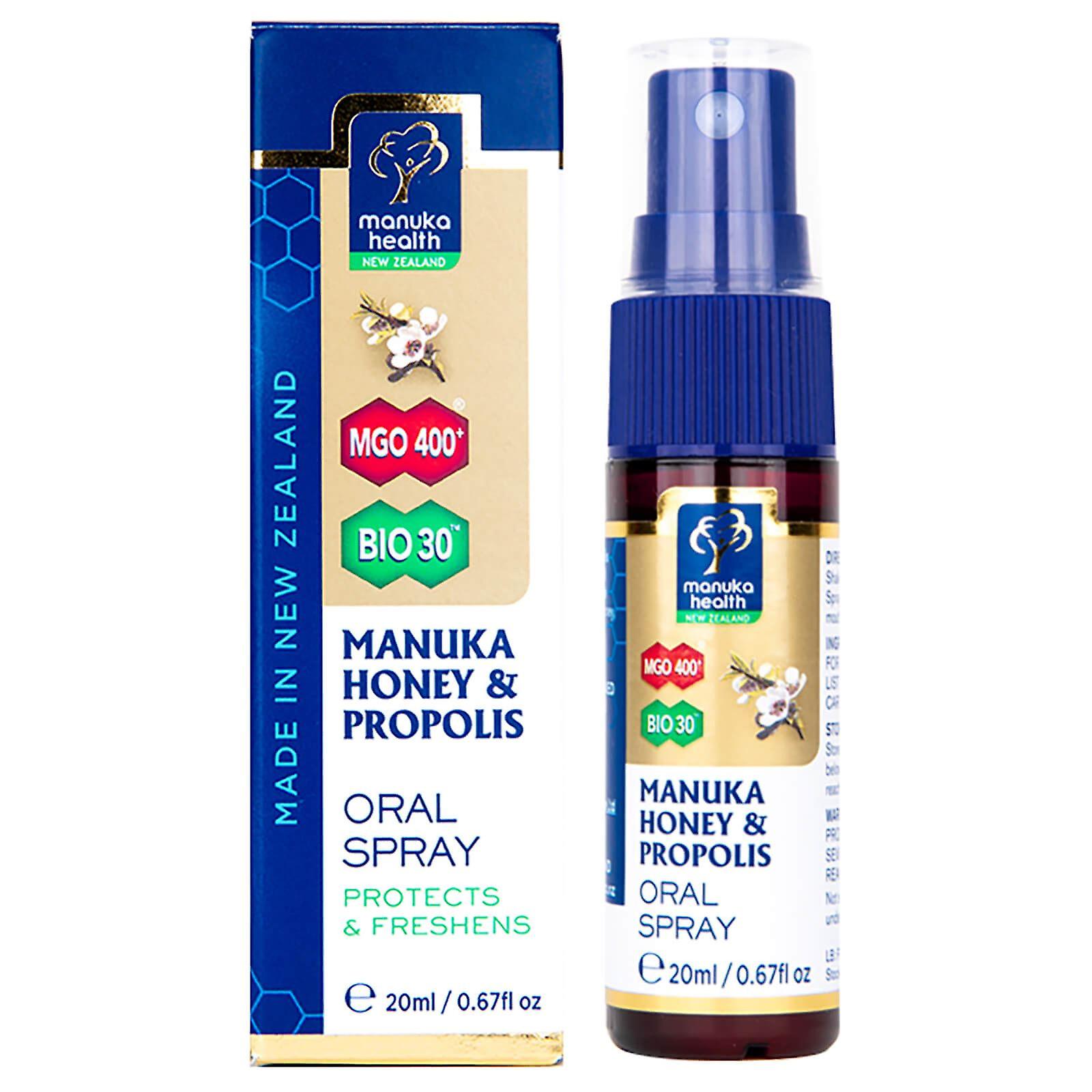Manuka Health Propolis & MGO 400 Manuka Honey Oral Spray - 20ml