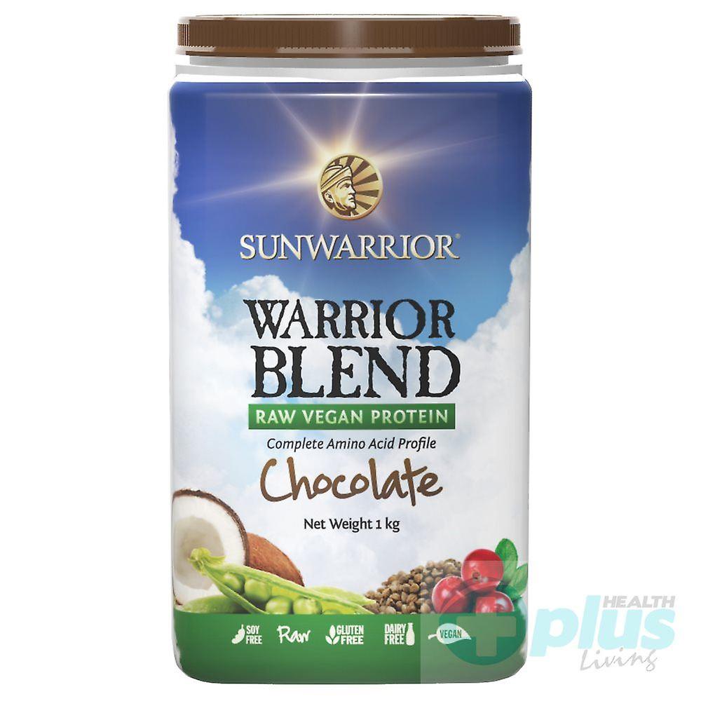 Sunwarrior Warrior Blend Raw Protein Powder - 1kg-Chocolate