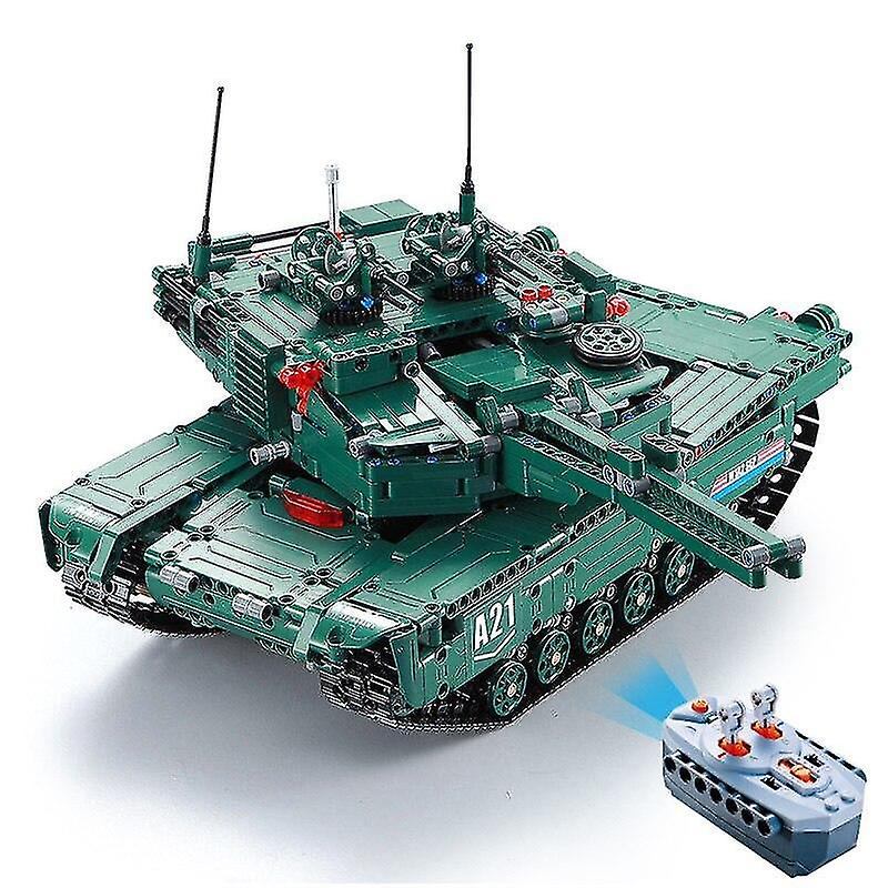 Technical Modern Military Radio Remote Control Abrams Main Battle Tank Block