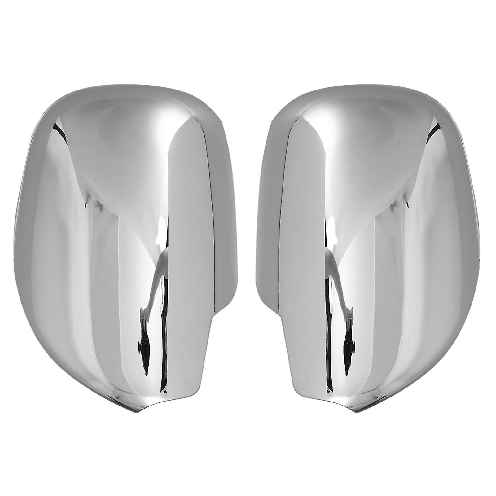 2pcs Rearview Side Mirror Cover Cap ABS Chrome Plated Fit for 4Runner/Prado FJ120/Hilux Surf/Hiace