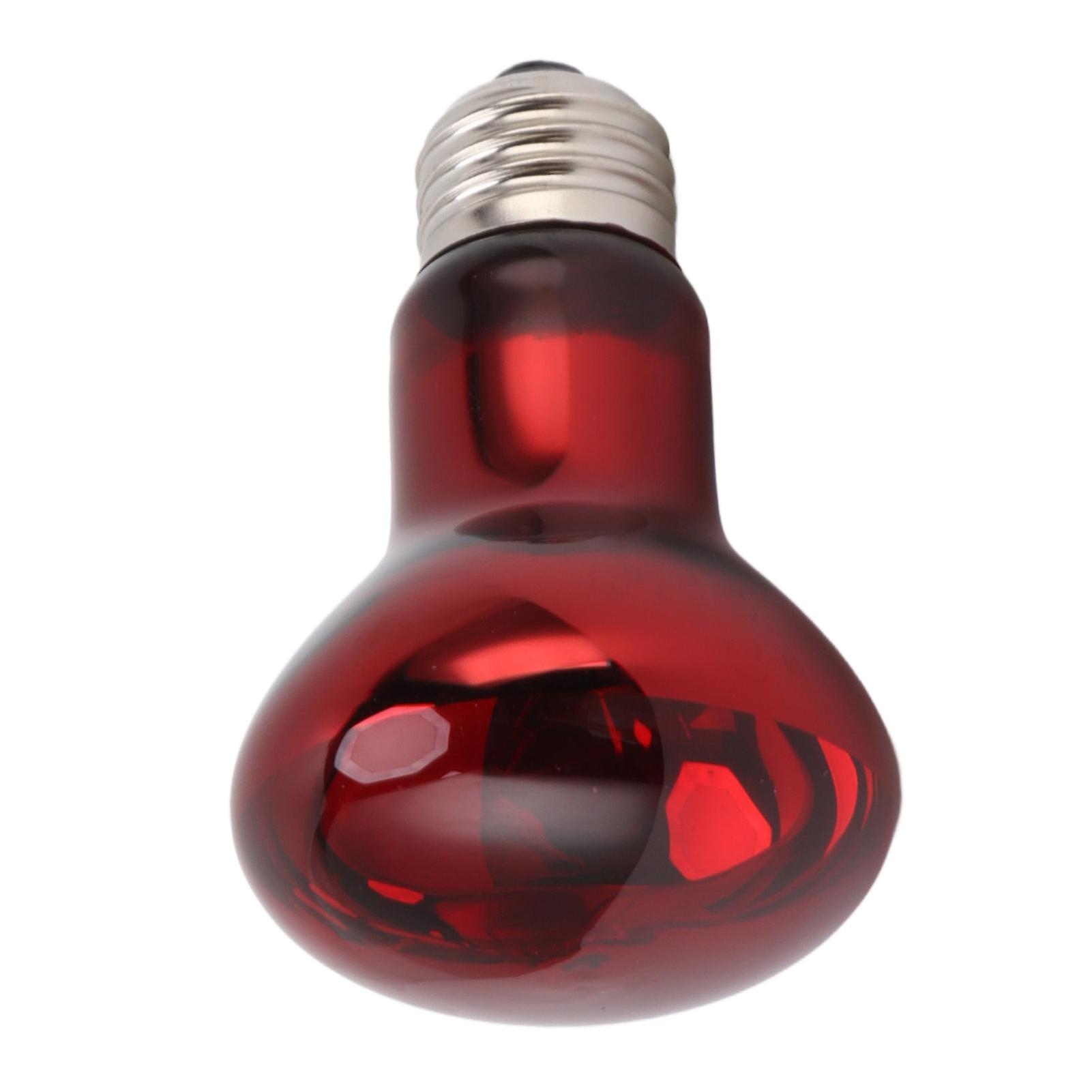 E27 110-120V Red Reptile Heat Lamp Bulb for Bearded Dragon