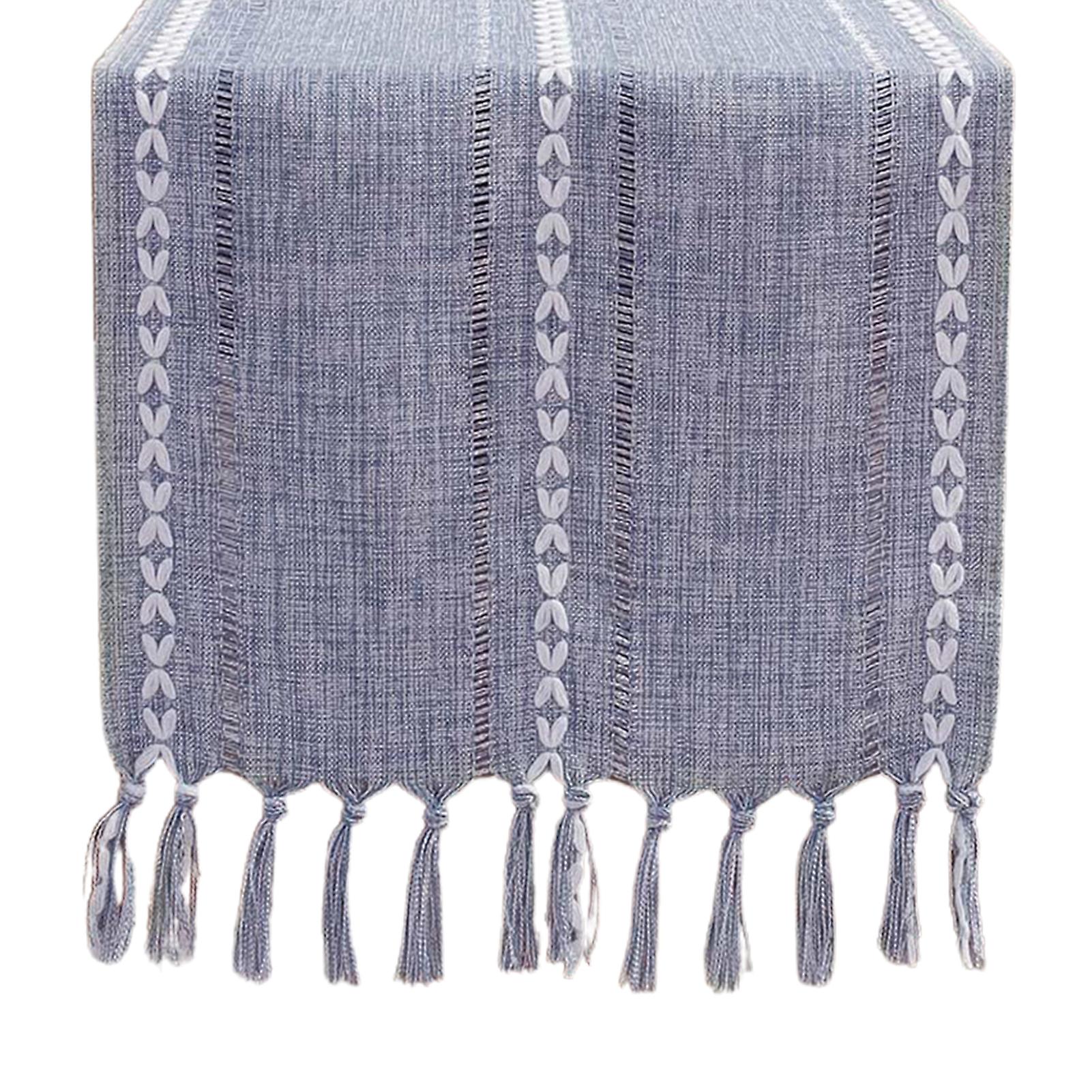 Simple Solided Color Table Runner Comfortable Unique Desk Decoration For Dining Table