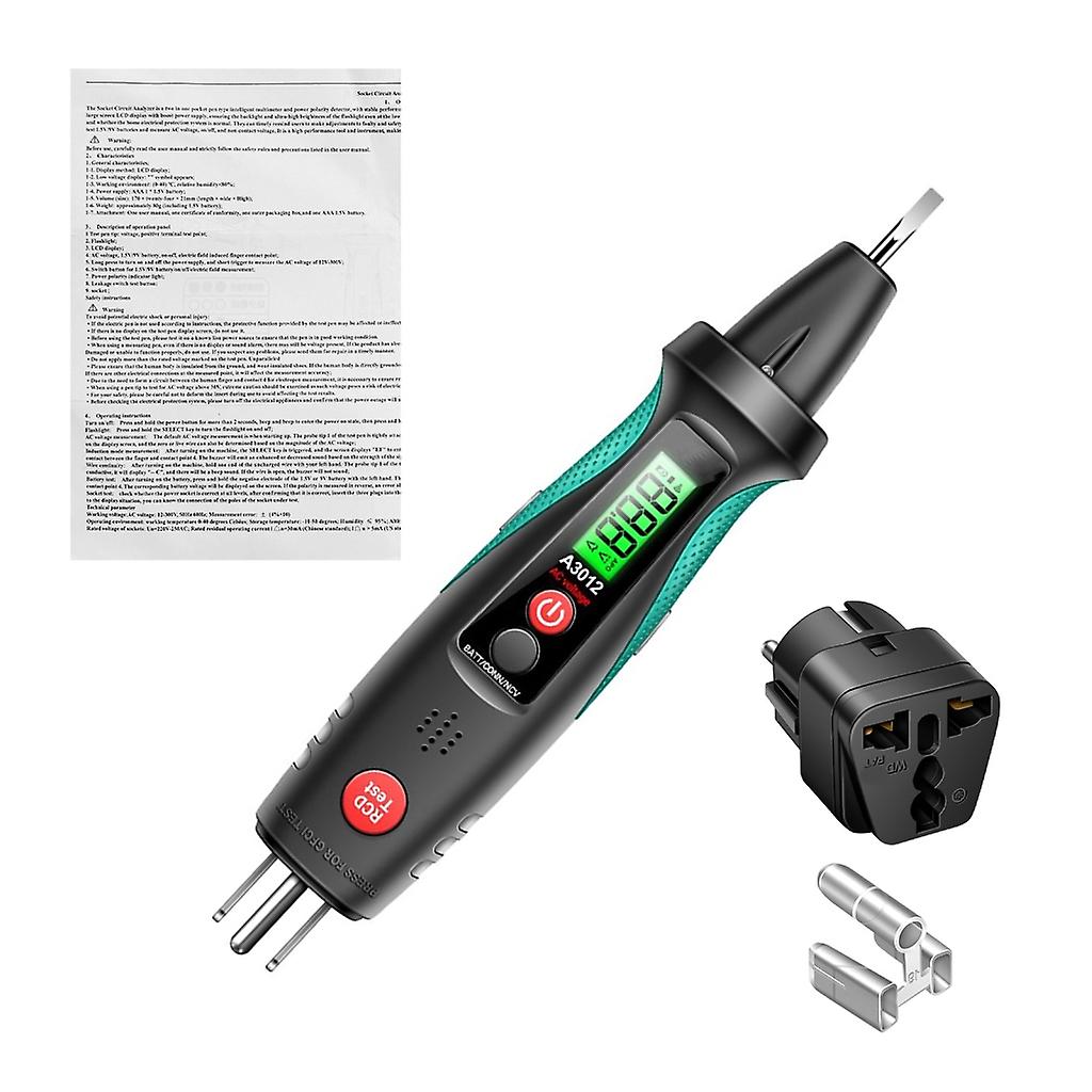 Detectors Tool with Power Polarity Indicator Alarm
