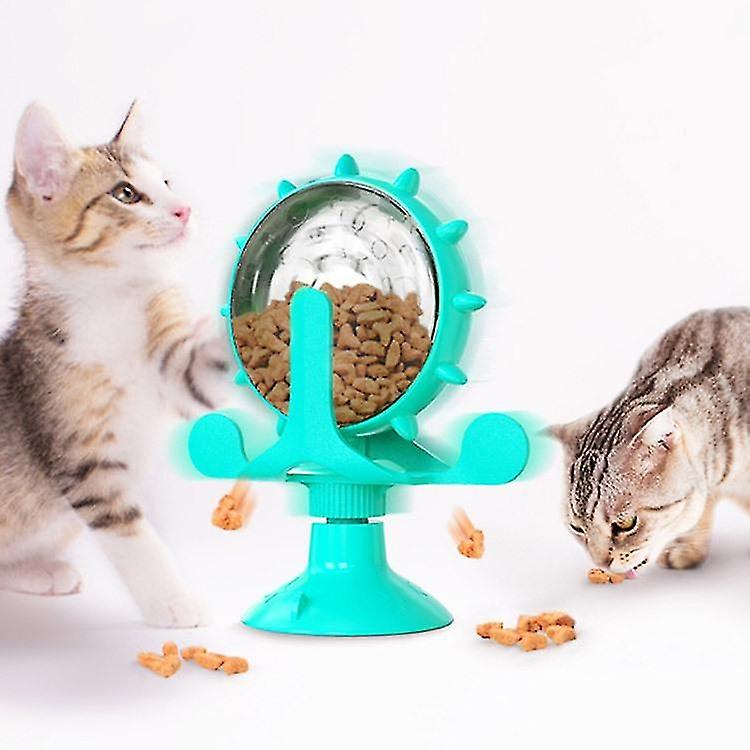Cat Toys, Cat Food Dispenser, Interactive Windmill Toys for Kittens