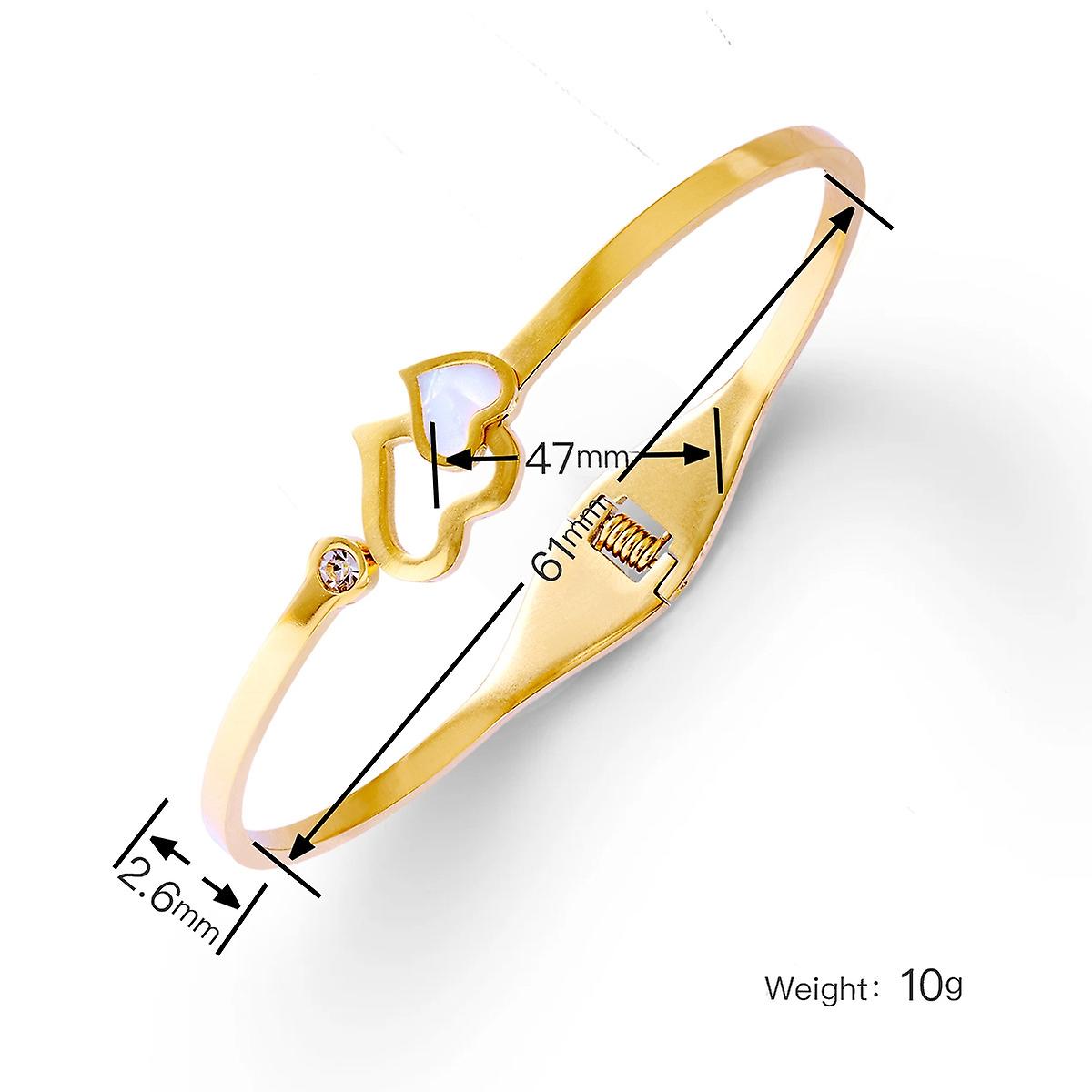 Chic Women's Accessory - Titanium Steel, Timeless Elegance