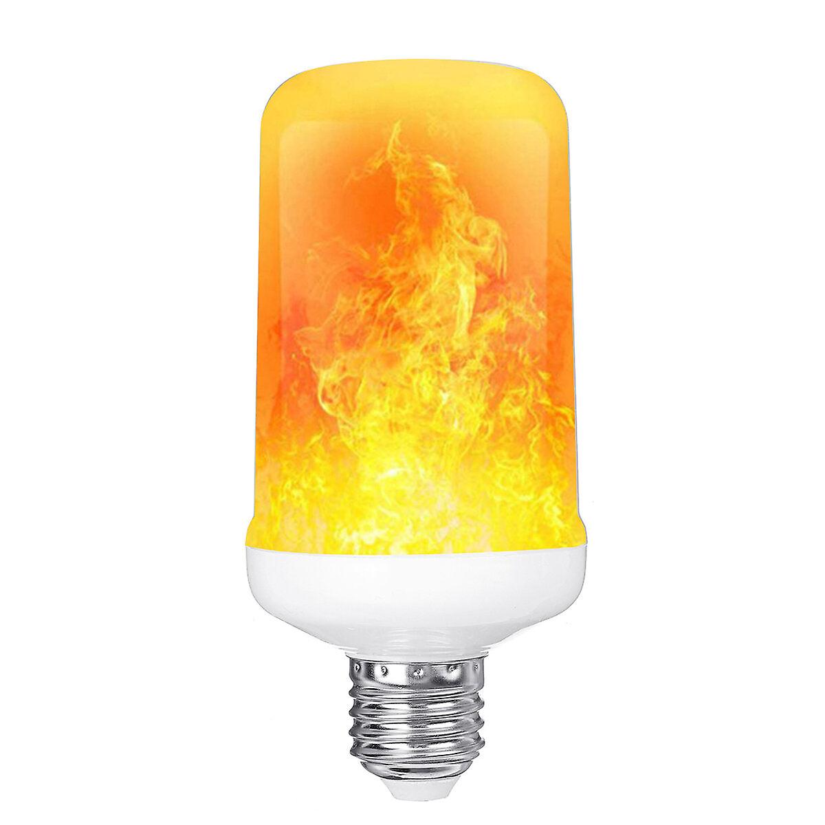 4 Modes Gravity Sensor B22 E27 Flame Effect Fire Light Bulb Super Bright 96 Leds Decorative Atmosphere Light Christmas Decorations Lamp