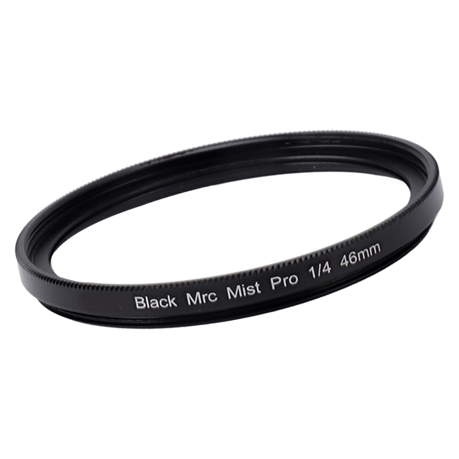 Black Soft Filter 1/4 Portrait Hazy Waterproof Oil Resistant Camera Lens Filter for Video Scenery 46MM 