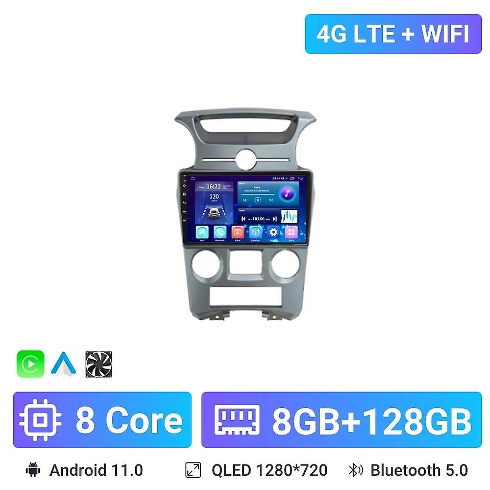 Android 13  Car Radio For Kia Carens 2006-2012 Rds Wifi Bt Wireless Carplay Auto 4g Head Unit Multimedia Video Autoradio Player