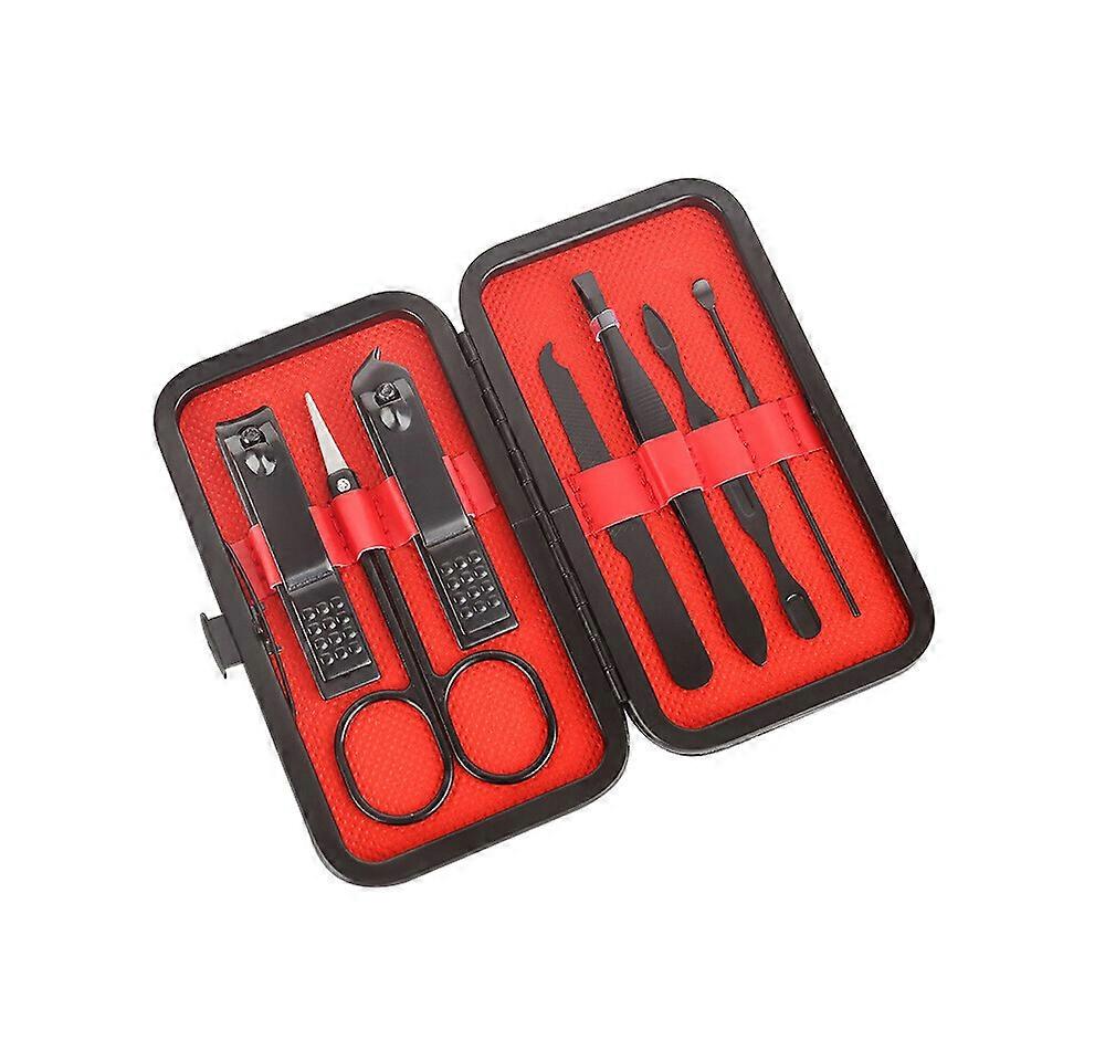 7 Piece Manicure Set, Travel Essentials Portable Nail Clipper Set