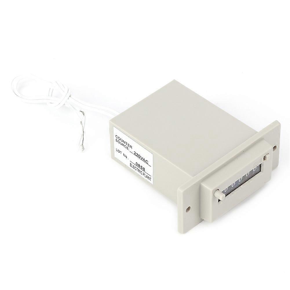 6 Digit Counter Electric Signal Acception For Electromagnetic / Pulse / Punch Packaging