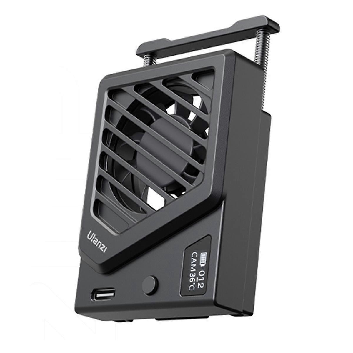 Camera Cooler for DSLR Photo Camera Cell Phone Cooling Live Cooling Radiator Camera Accessories,Black