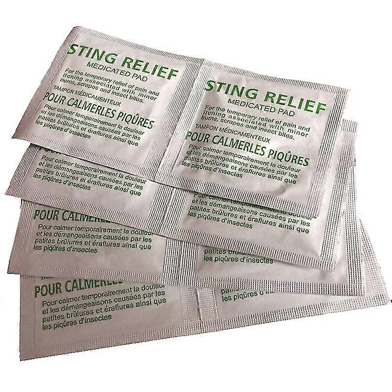 200 Pcs Sting Relief Prep Pad, Sting Preparation Pad, Insect Sting Remove Wipes
