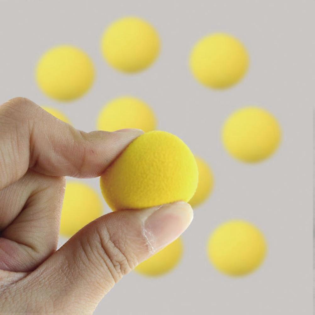 100 Pcs Game Refill Balls Soft Foam Balls EVA Foam Ball Refills Outdoor Sports Ball Toy