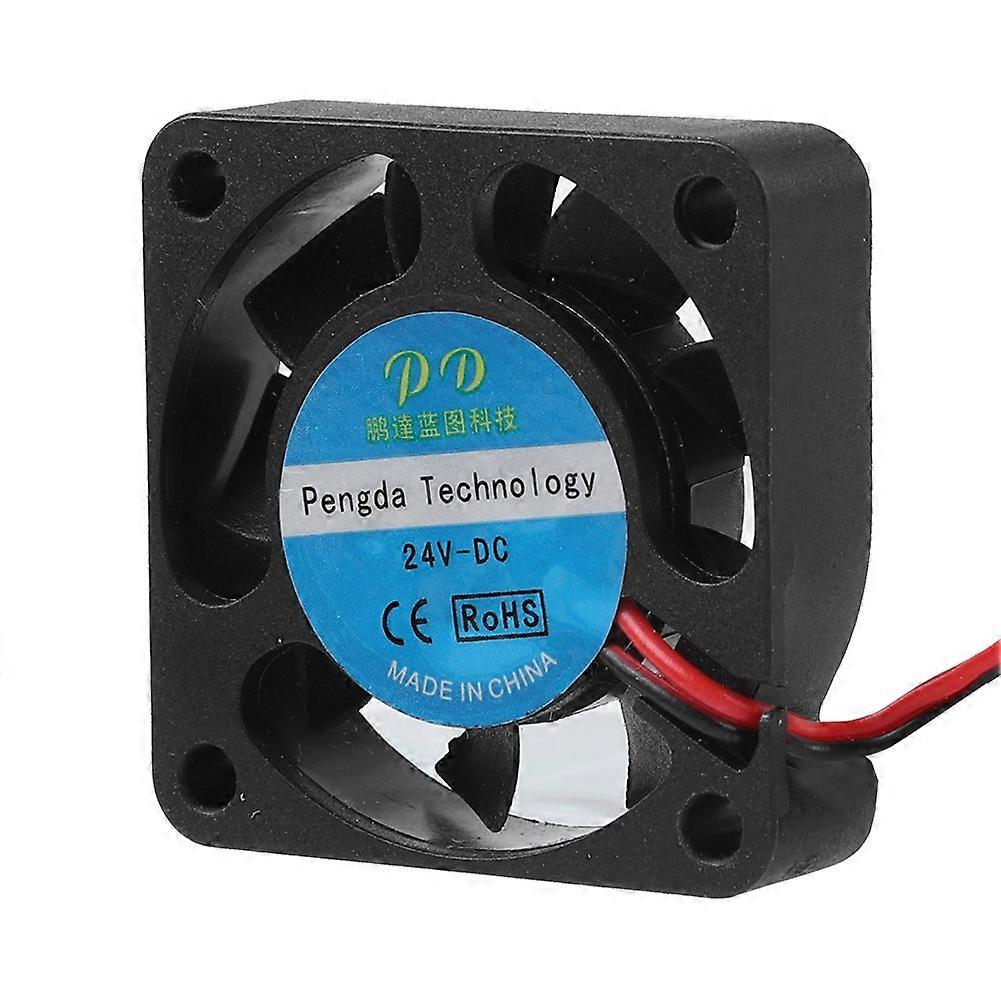 2PCS 24V 4010 7000RPM Large Wind Extruder Cooling Fan Quiet Blowing 3D Printer Cooling Fan